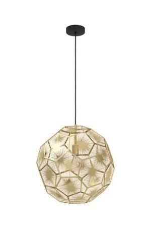 Lampada a sospensione Stars of Light Skoura, ottone Ø 50 cm, metallo Economico