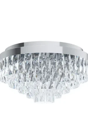 Prezzo Ridotto Plafoniera Stars of Light Valparaiso, cromata, Ø 48 cm, metallo