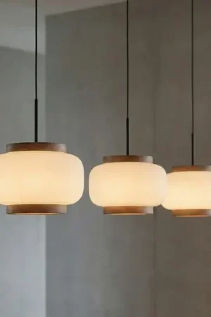 Ordina Subito Lampada LED a sospensione Quitani Shiro, a 3 luci, regolabile in altezza, vetro