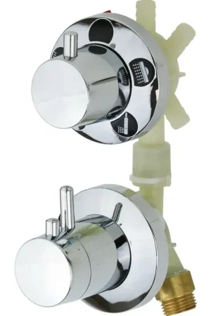 Super Prezzo Ersatz-Thermostatmischer 3 Funktionen Novellini OPUS MISCTPLA3F10-K