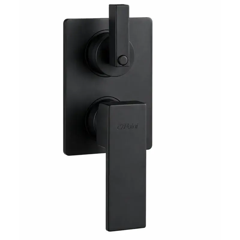 UP-Brausebatterie mit 2-Wege-Umsteller in mattschwarz Paini Venti V2YO691TC1 Compra Adesso