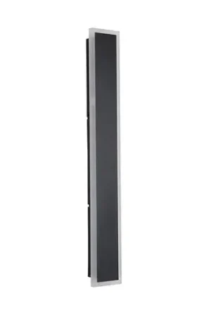 Applique da esterni LED Bordo Square, altezza 60 cm, nero, alluminio Più Venduto