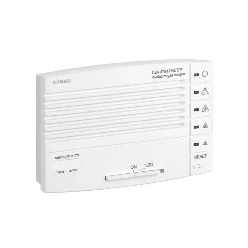 Gaslecksucher mit eingebautem Sensor und Relaisausgang Caleffi 8563 Di Tendenza