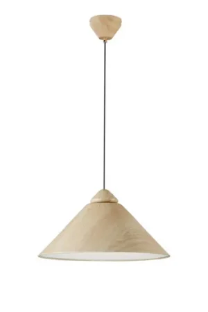 Consegna Rapida Lampada a sospensione Big Bang beige/bianca, Ø 49 cm, metallo