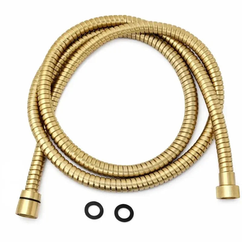 Offerta Lampo Brauseschlauch aus Messing 150 cm brushed gold farbe Sphera FLD15580OSO