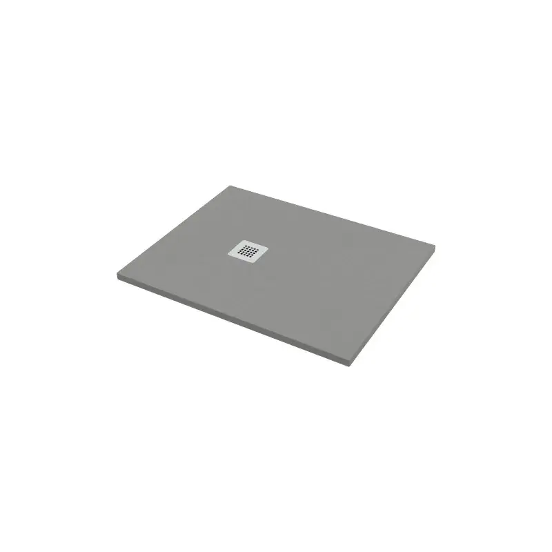 Duschwanne 80x100 cm Farbe Grau Steinoptik Ercos Stone BPMARGSTON8010 Vendita Finale