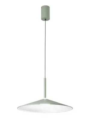 Prezzo Conveniente Lampada LED a sospensione Khan, verde, Ø 48 cm, metallo, CCT
