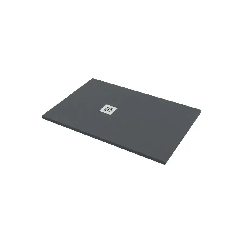 Offerta Lampo 80x120 cm Graphitmarmorharz Duschwanne Ercos Stone BPMARFSTON8012