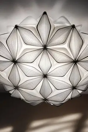 Plafoniera C‘EST LA VIE, nero, Ø 47 cm, a 2 luci, E27 Bestseller