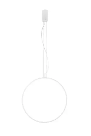 Occasione Lampada LED a sospensione Toorx, bianca, Ø 60 cm, metallo, CCT