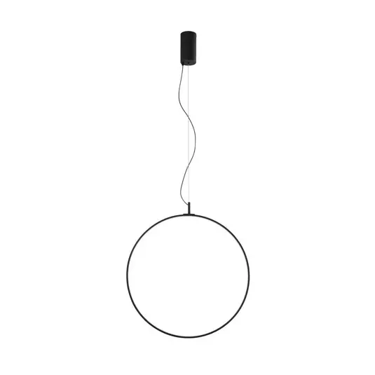 Offerta Speciale Lampada LED a sospensione Toorx, nera, Ø 60 cm, metallo, CCT