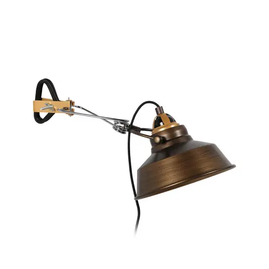 Offerta Limitata Applique Nove, bronzo, metallo, cavo, spina, E27