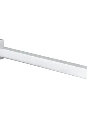 Wandarm Messing Chrom 400 mm Damast Cassiopea 12629 Nuova Collezione
