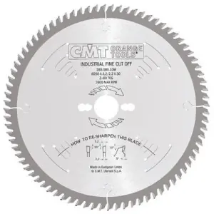 Ultimissimo Modello Lama CMT modello 285.096.12M circolari taglio di precisione serie industriale