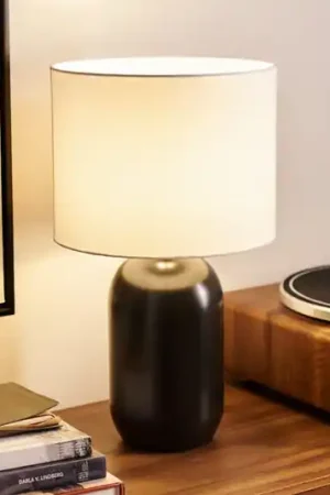 Offerta Lampada da tavolo Pauleen MYSTIC SHINE, bianco/nero, altezza 30 cm