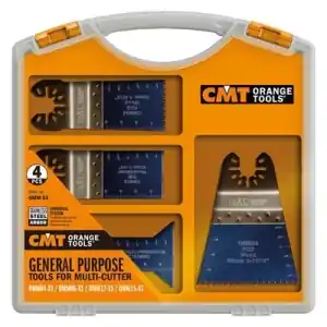 Di Tendenza Lama CMT modello OMM-X4 per macchina multifunzione kit composto da 4 pezzi