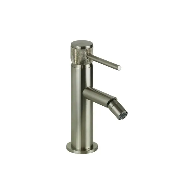 Di Tendenza Bidetmischer aus gebürstetem Stahl mit luxuriösem Griff Gattoni BETA 2452/24NS