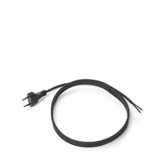 Liris Cavo Kit EU 2m Textile Nero - GEJST Nuovo Arrivo