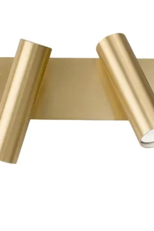 Applique 7541, ottone satinato, 2 luci, regolabile, GU10 Quantità Limitata