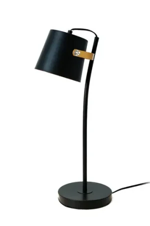 Compra Oggi Stesso Lampada da tavolo ESPERTO, nera, altezza 53 cm, metallo, E27
