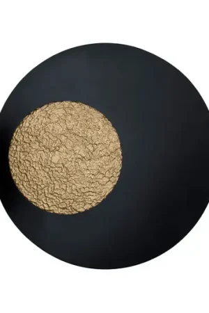 Applique a LED LUNA GIGANTE XL, nero/oro, Ø 100 cm, dimmerabile Sconto