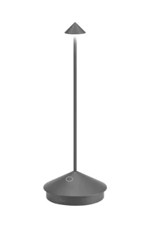 Super Prezzo Lampada LED da tavolo Zafferano Pina 3K, grigio scuro, IP54
