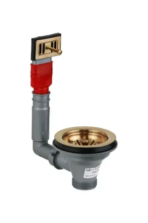 Prezzo Basso Universal basket for kitchen sinks with overflow, brushed copper color LIRA 1745.079