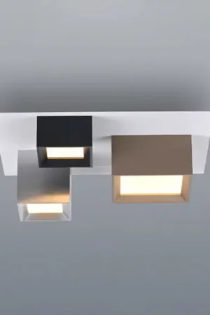 Plafoniera LED PURE Manhattan, multicolore, a 3 luci, CCT Quantità Limitata