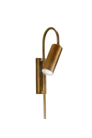 Applique 7537, ottone brunito, ottone, GU10 Subito Disponibile