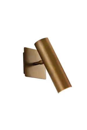 Economico Applique 7540, ottone brunito, regolabile, GU10