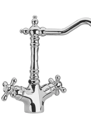 Vintage design washbasin mixer Huber Croisette CST5201021 Direttamente Dal Produttore