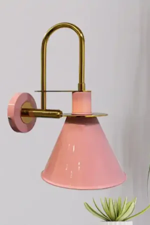 Direttamente Dal Produttore Applique Ramsay, rosa/oro, altezza 35 cm, metallo