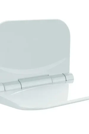 A Buon Prezzo Folding seat for shower in white finish Tecom SDRBC
