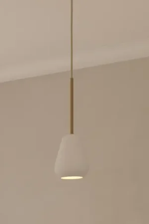 Lampada a sospensione Nuura Anoli faretto, Ø 10 cm, bianco/oro, metallo Ordina Subito