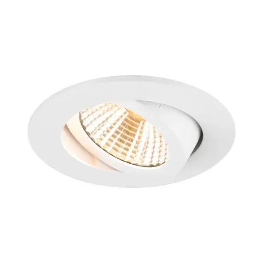 Faretto LED da incasso a soffitto SLV New Tria, rotondo, bianco, 3.000 K, 38° Offerta Limitata