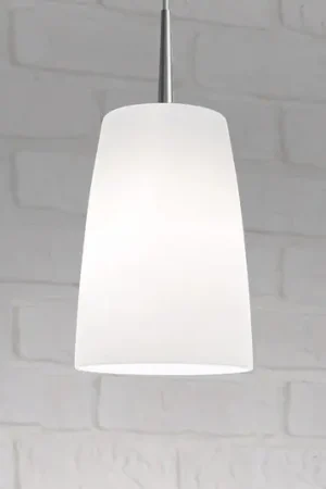 Offerta Speciale Lampada a sospensione Casablanca Mesa, bianca, vetro, Ø 14 cm, E27