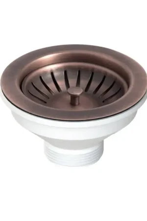 Acquista Ora Drain copper Ø114 for sink hole Ø 90 L.B. PLAST D550-70-COP