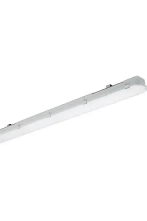 Lampada convessa a LED con sensore RESISTO, grigia, 120 cm, 17 W, 840, IP66 Offerta Lampo