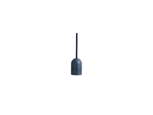 HAY E27 - Portalampada a sospensione COMMON, blu scuro, Ø 4,5 cm Reso Gratuito