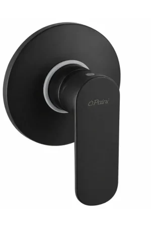 Built-in shower mixer with 1 outlet in matt black colour Paini Nove 09YO690TC Affare