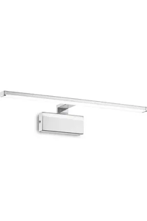 Applique a LED IDEAL LUX Alma, metallo cromato, larghezza 51 cm Non Perdere