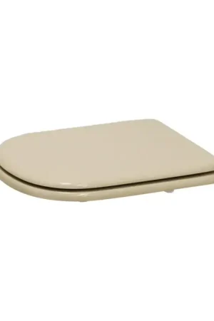 Champagne color replacement toilet seat for Calla Ideal Standard vases Niclam N6/6 Subito Disponibile
