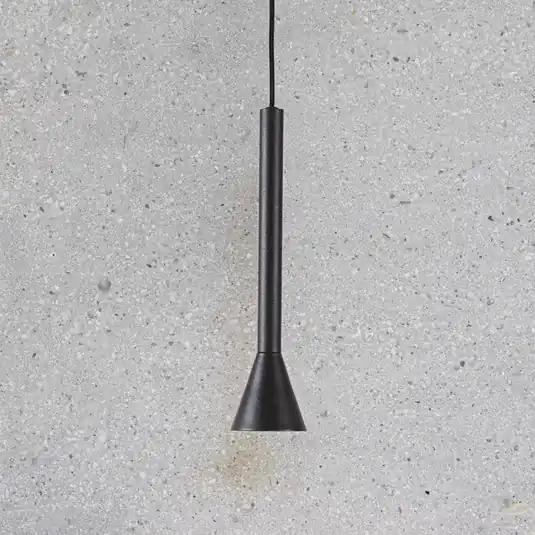 Lampada LED a sospensione IDEAL LUX Diesis, nera, Ø 6 cm, metallo Ordina Subito