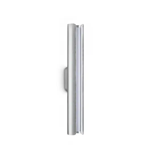 Applique a LED IDEAL LUX Dorica, color acciaio, altezza 30 cm, metallo Di Tendenza