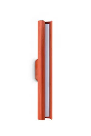 Compra Adesso Applique a LED IDEAL LUX Dorica, arancione, altezza 30 cm, metallo