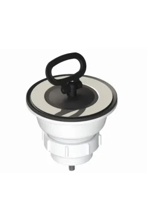 Compra Oggi Stesso Ø80 waste with Ø52 handle cap, 1"1/4 outlet and 70 mm screw L.B. PLAST D507