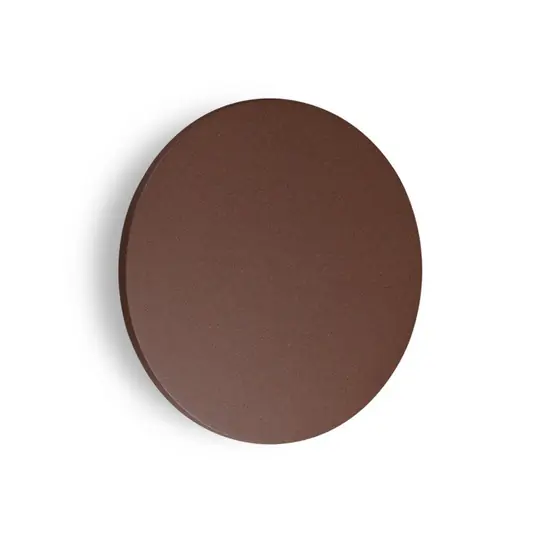 Esclusivo Applique da esterni LED IDEAL LUX Punto, marrone, Ø 30 cm