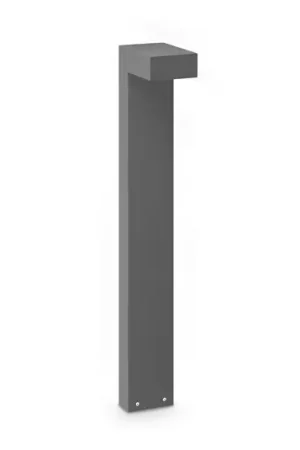 Acquista Ora Lampione a LED IDEAL LUX Sirio, antracite, altezza 80 cm, metallo