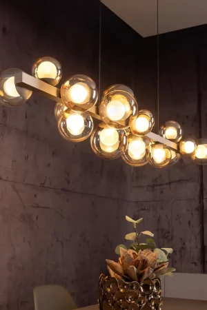 Prezzo Scontato Illuminazione interni in bronzo / ottone anticato