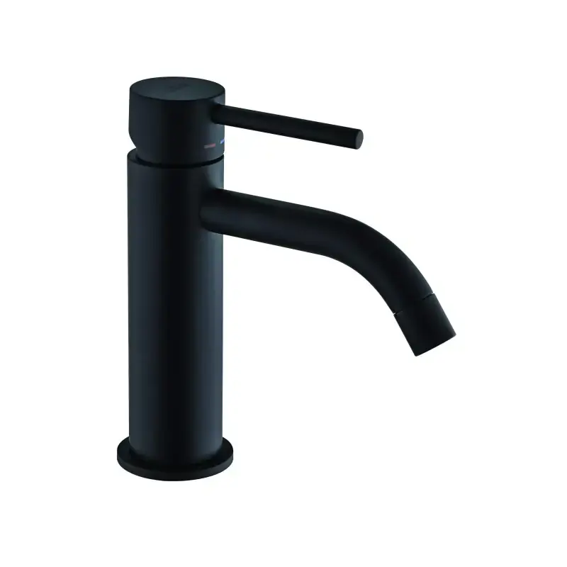 Matt black basin mixer without waste Paffoni Light LIG071NO Scelto Dai Clienti